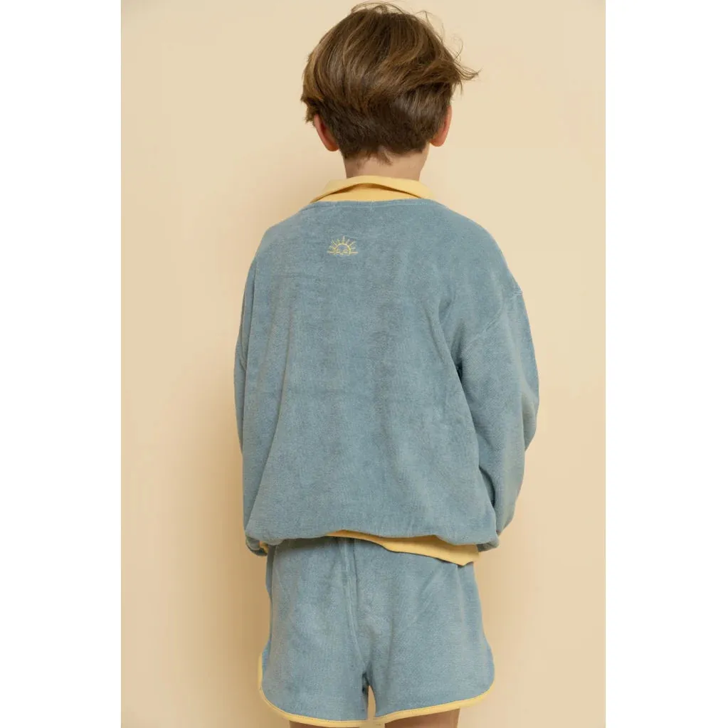 Retro Shorts, Sky Blue