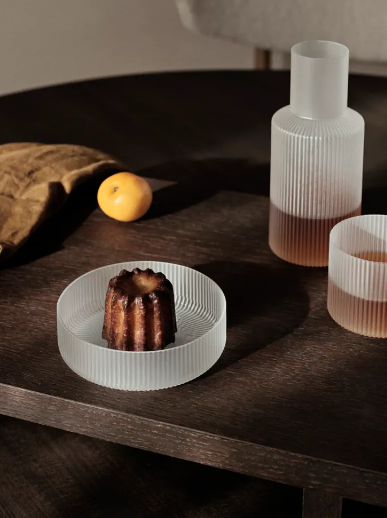 Ripple Frosted Carafe Set