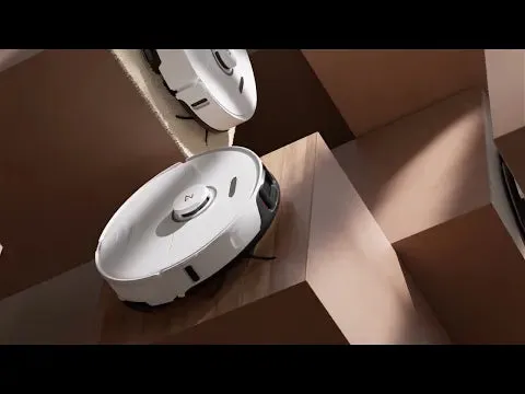 Roborock - S8  Robot Vacuum Cleaner Wet / Dry Floor Cleaning with RockDock Plus / App Control (R100030) - White