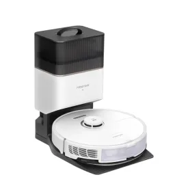 Roborock - S8  Robot Vacuum Cleaner Wet / Dry Floor Cleaning with RockDock Plus / App Control (R100030) - White