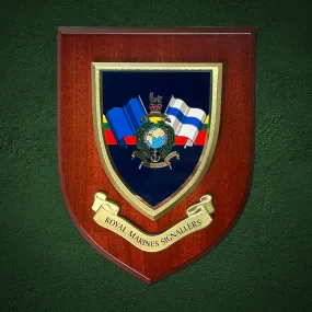 Royal Marines Signalers Plaque