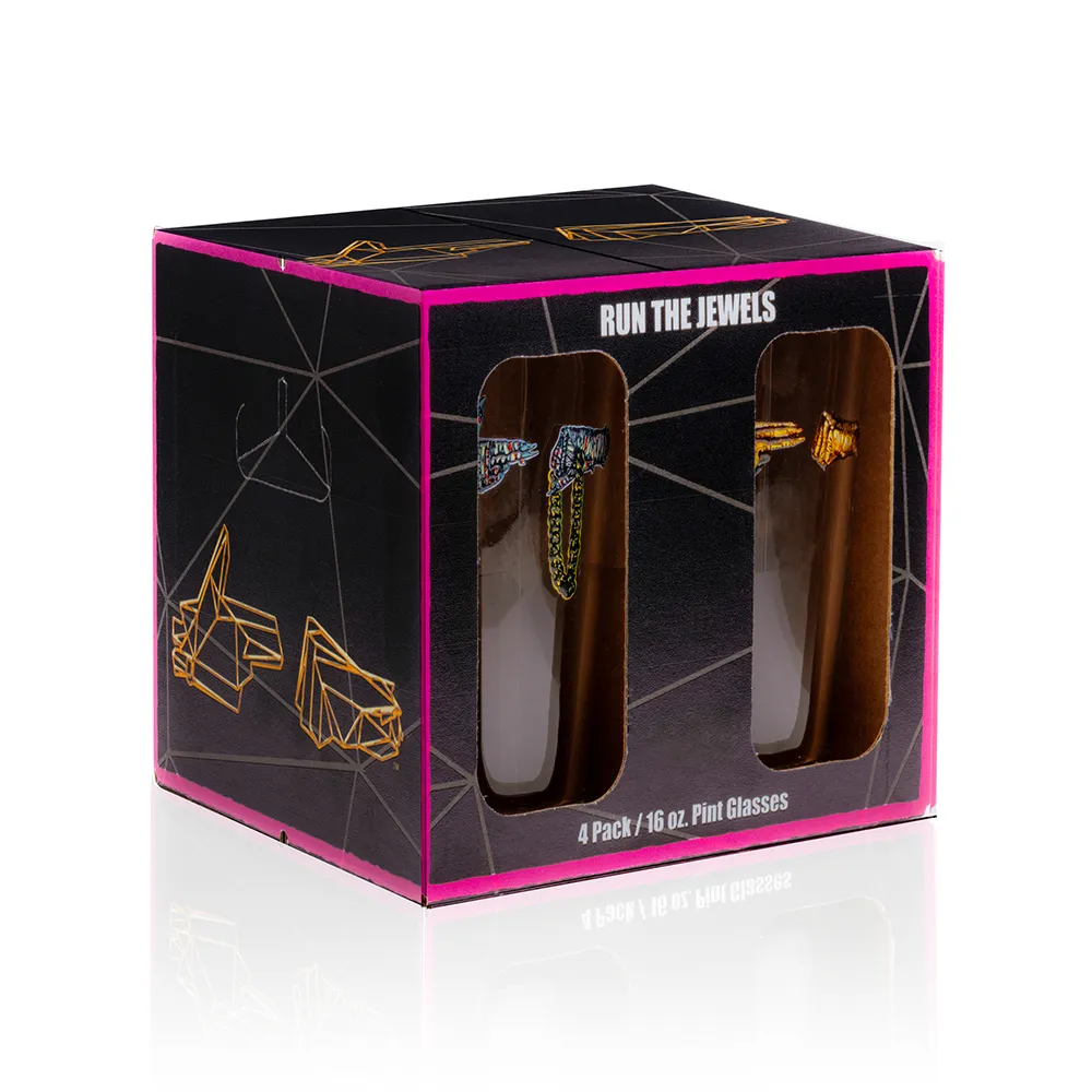 Set of 4 RTJ Pint Glasses