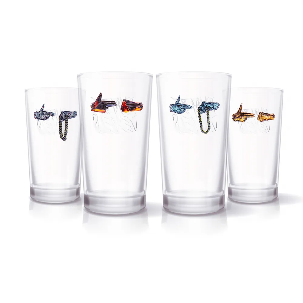 Set of 4 RTJ Pint Glasses