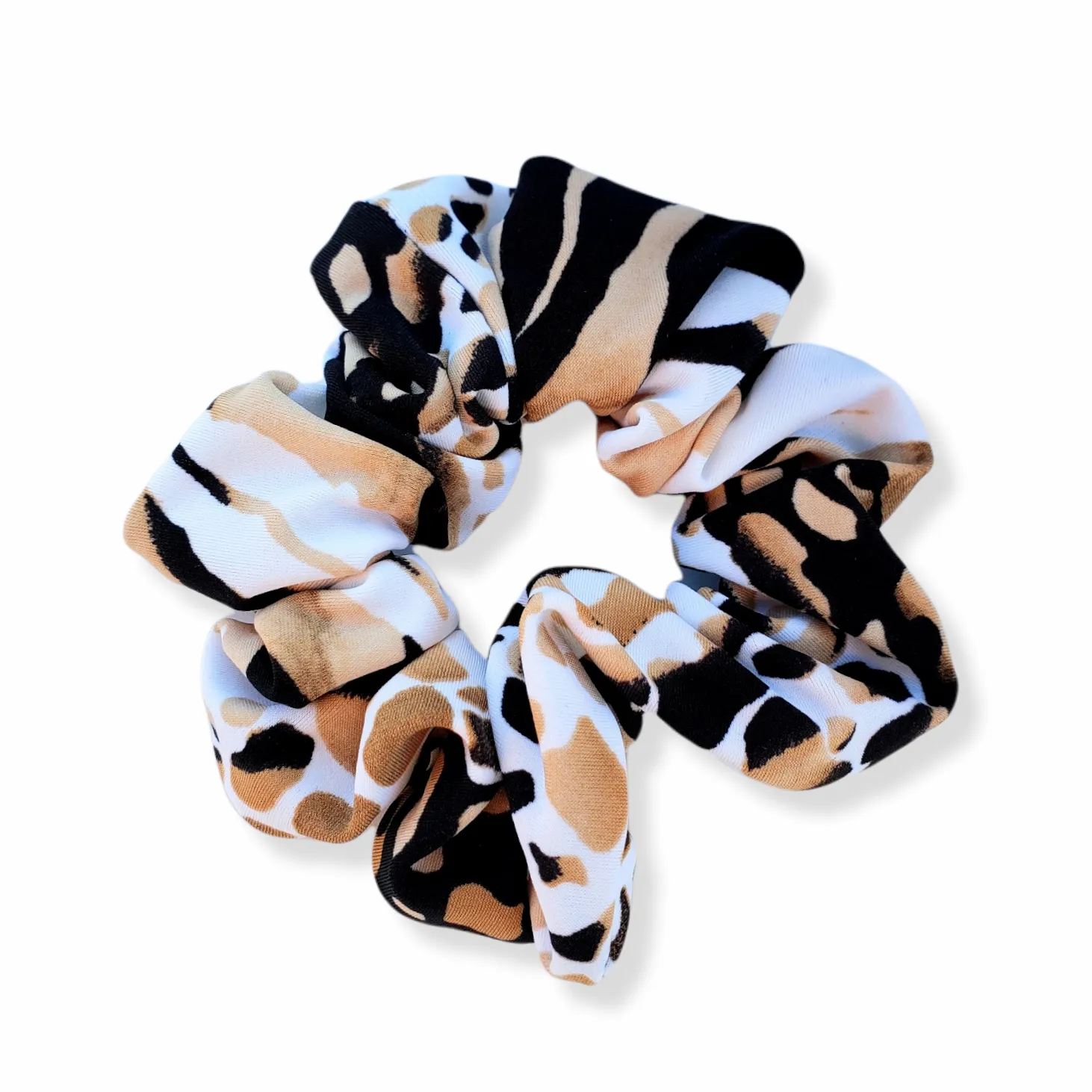 Scrunchie - Sand Leopard