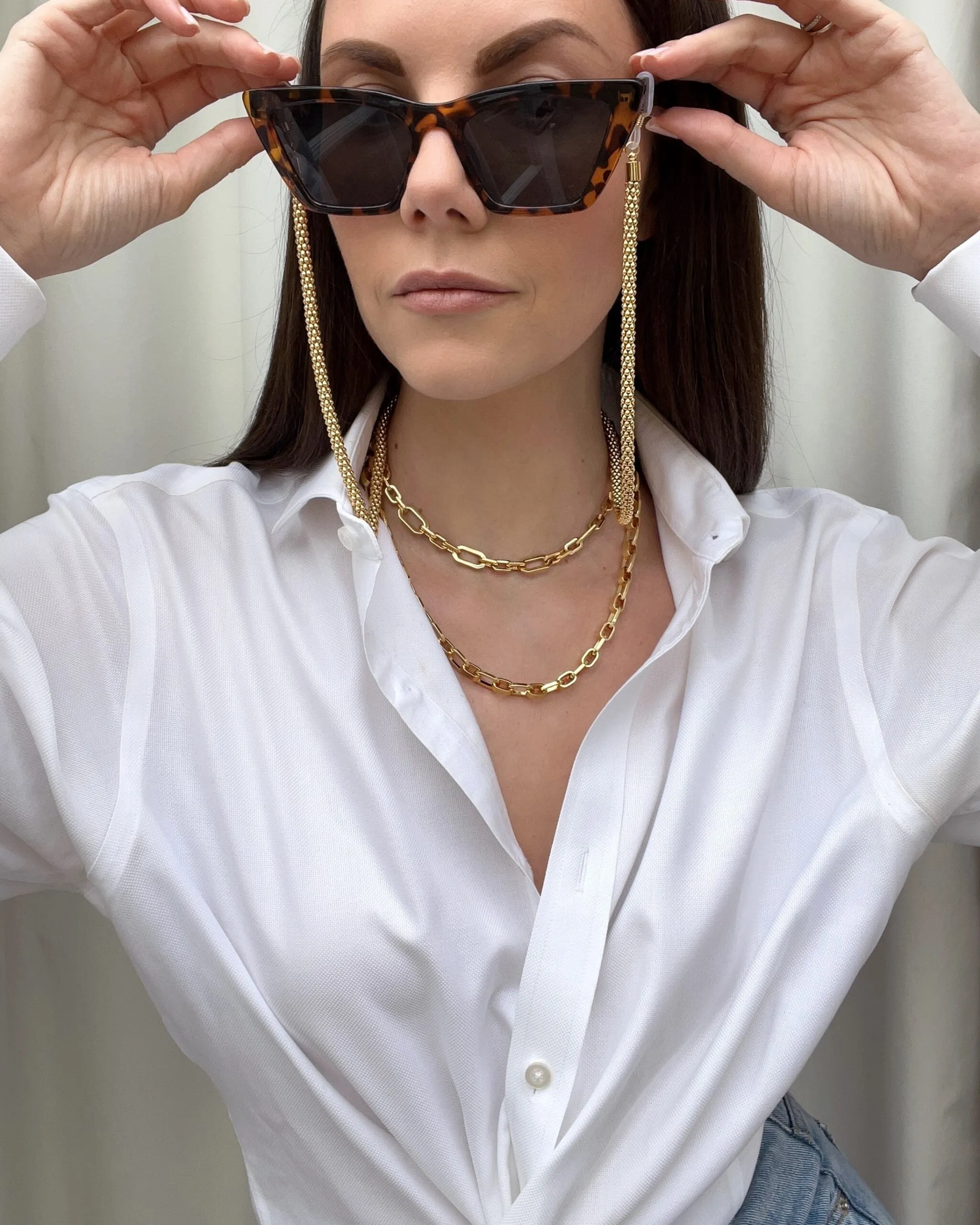 Talis Chains Paris Sunglasses Chain - Gold