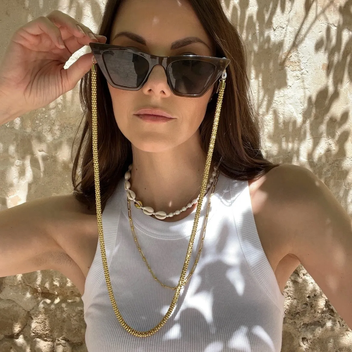 Talis Chains Paris Sunglasses Chain - Gold