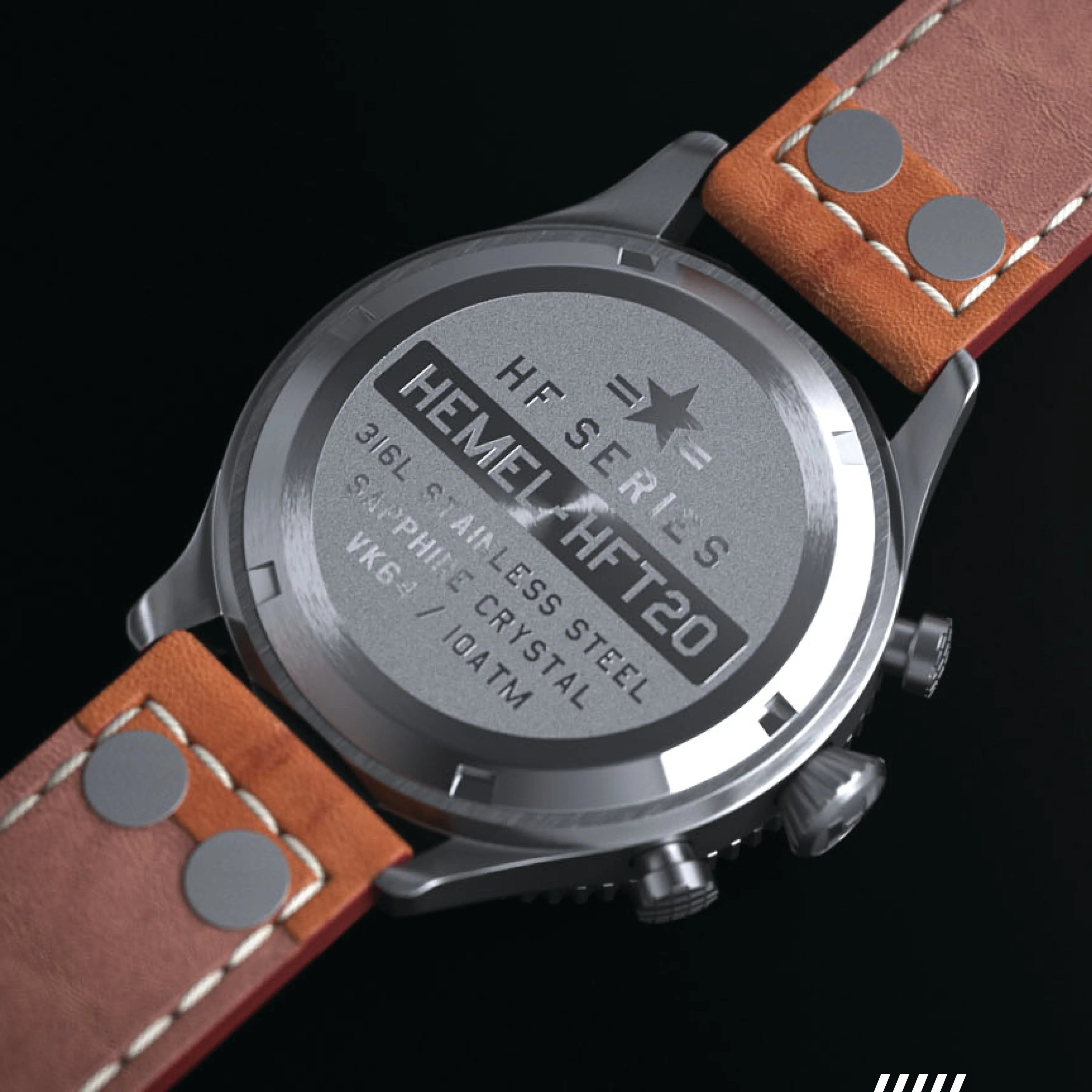 The Hemel HFT20 / VK64 configuration / Ivory Dial