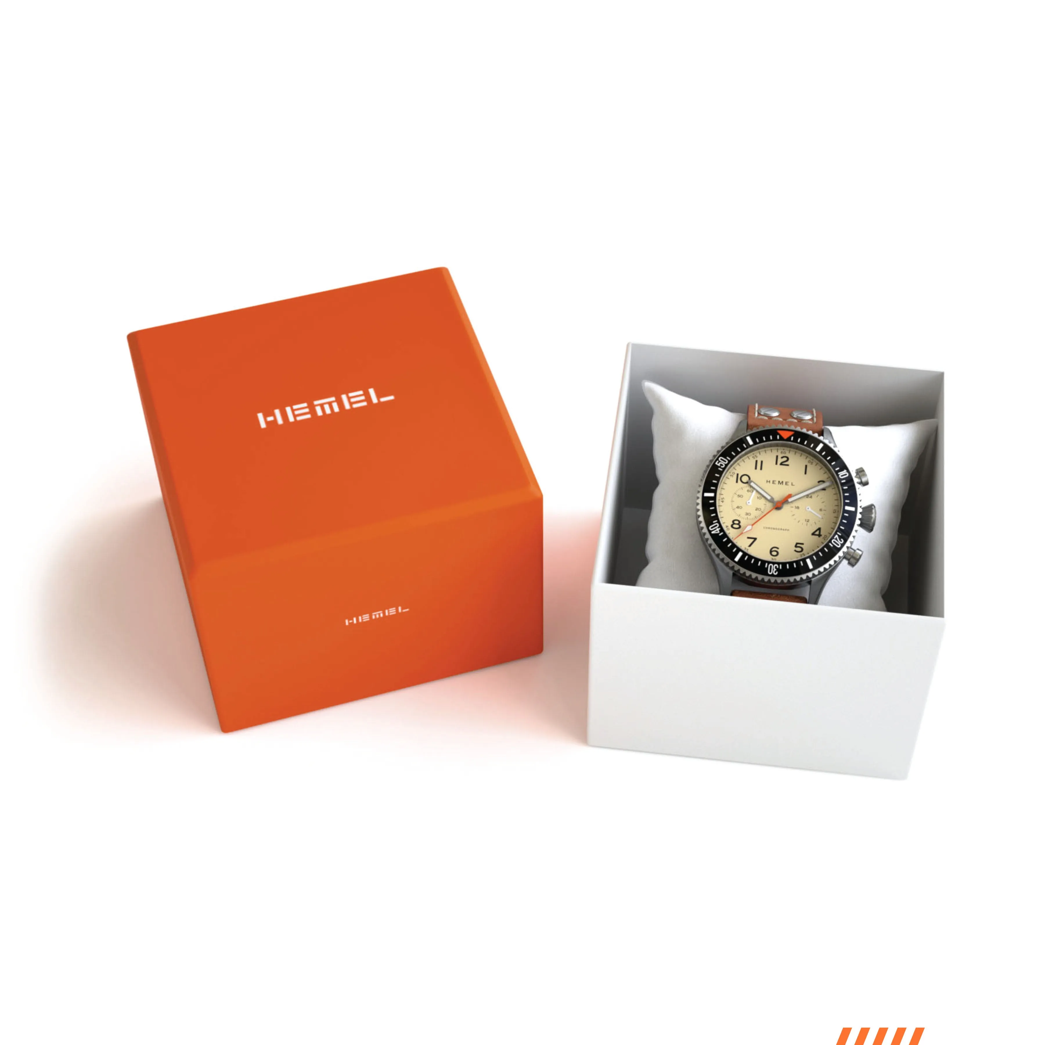 The Hemel HFT20 / VK64 configuration / Ivory Dial