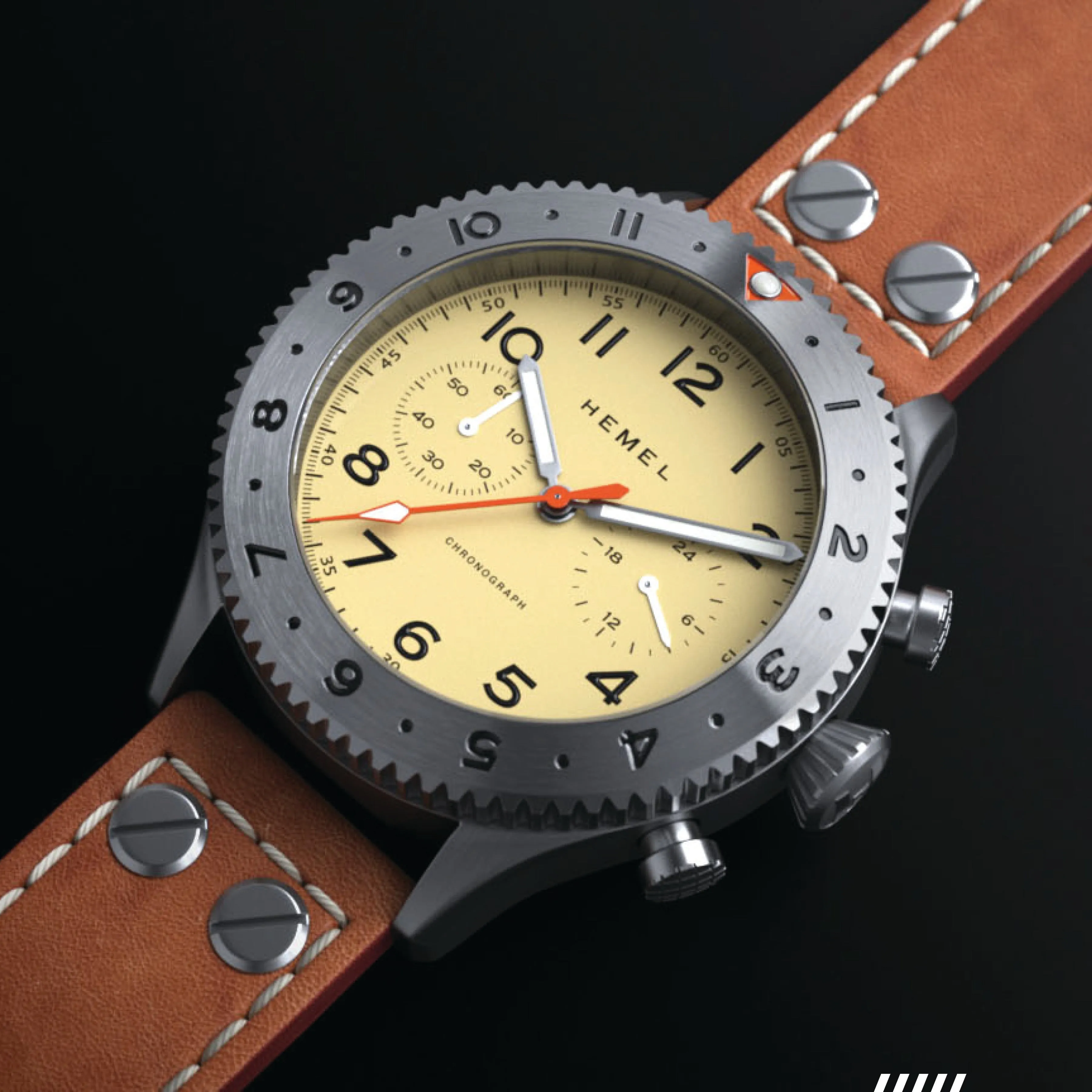 The Hemel HFT20 / VK64 configuration / Ivory Dial