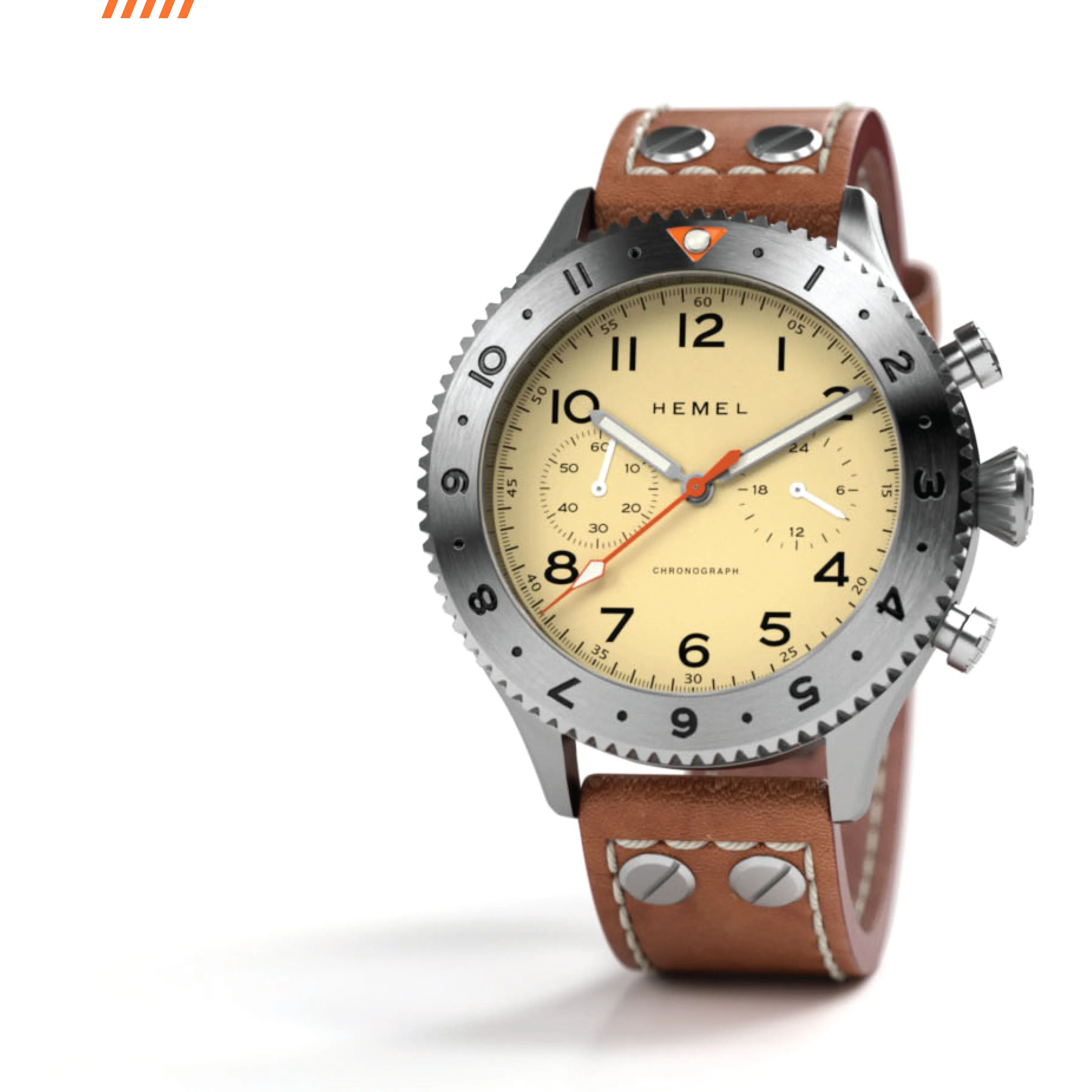 The Hemel HFT20 / VK64 configuration / Ivory Dial