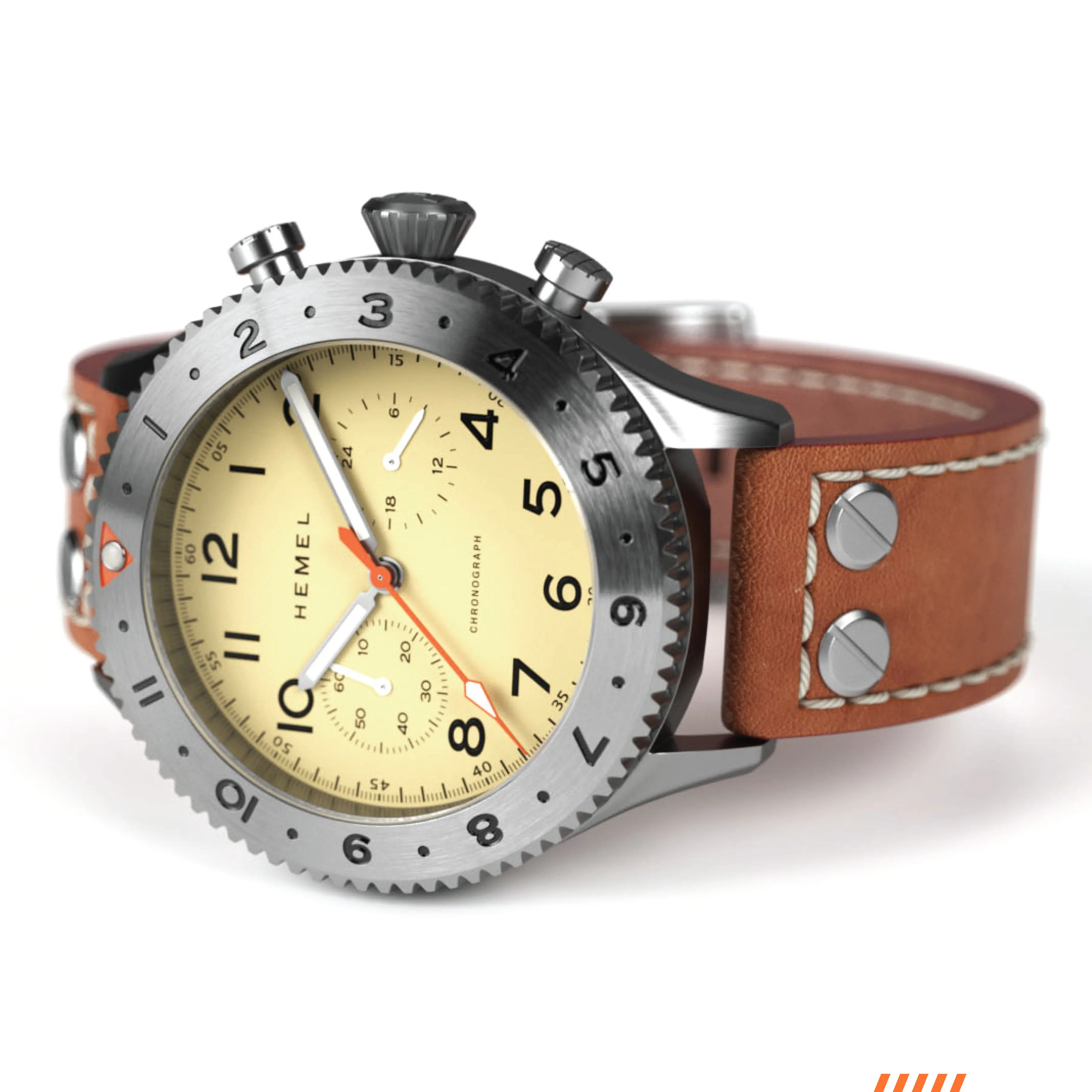 The Hemel HFT20 / VK64 configuration / Ivory Dial