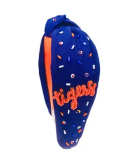 Tigers Beaded Headband