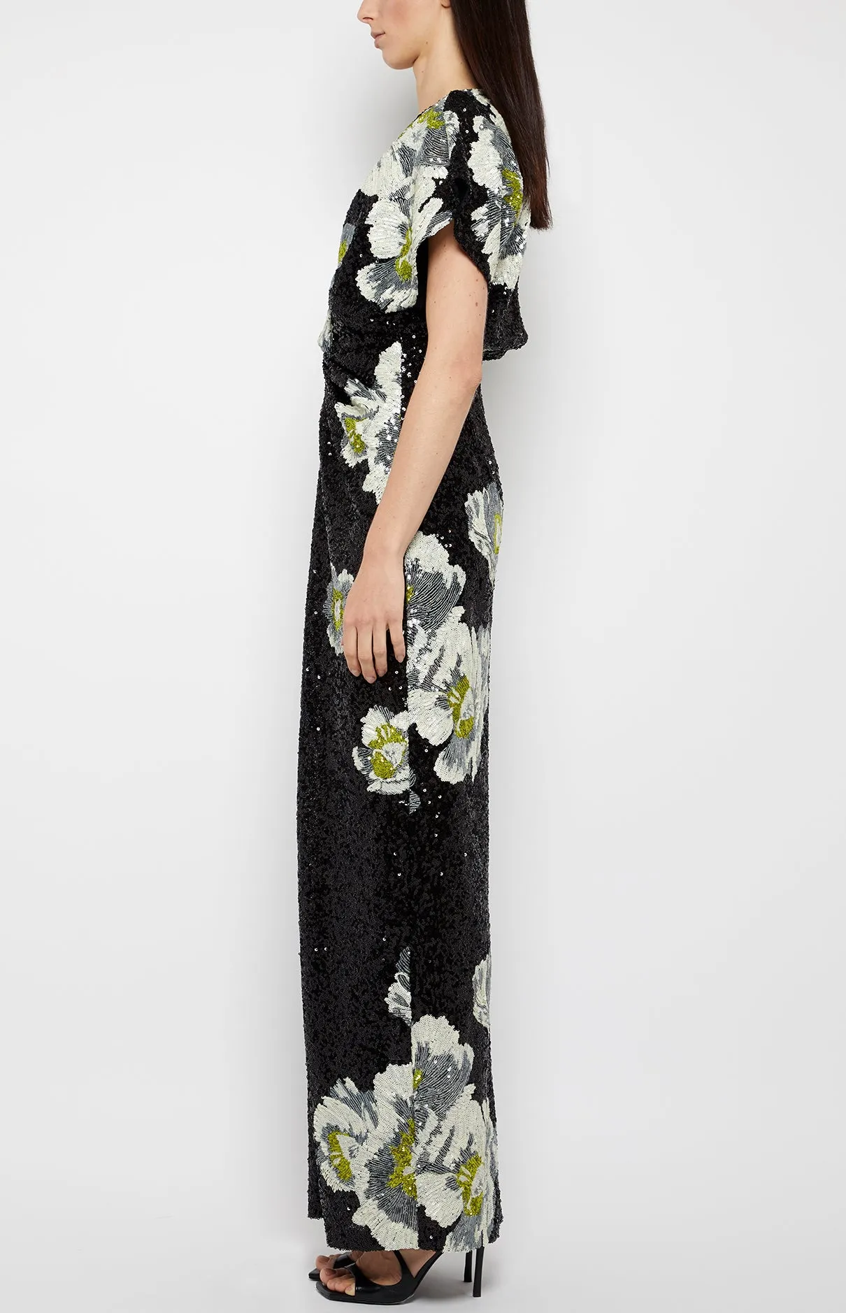TWIST FRONT GOWN
