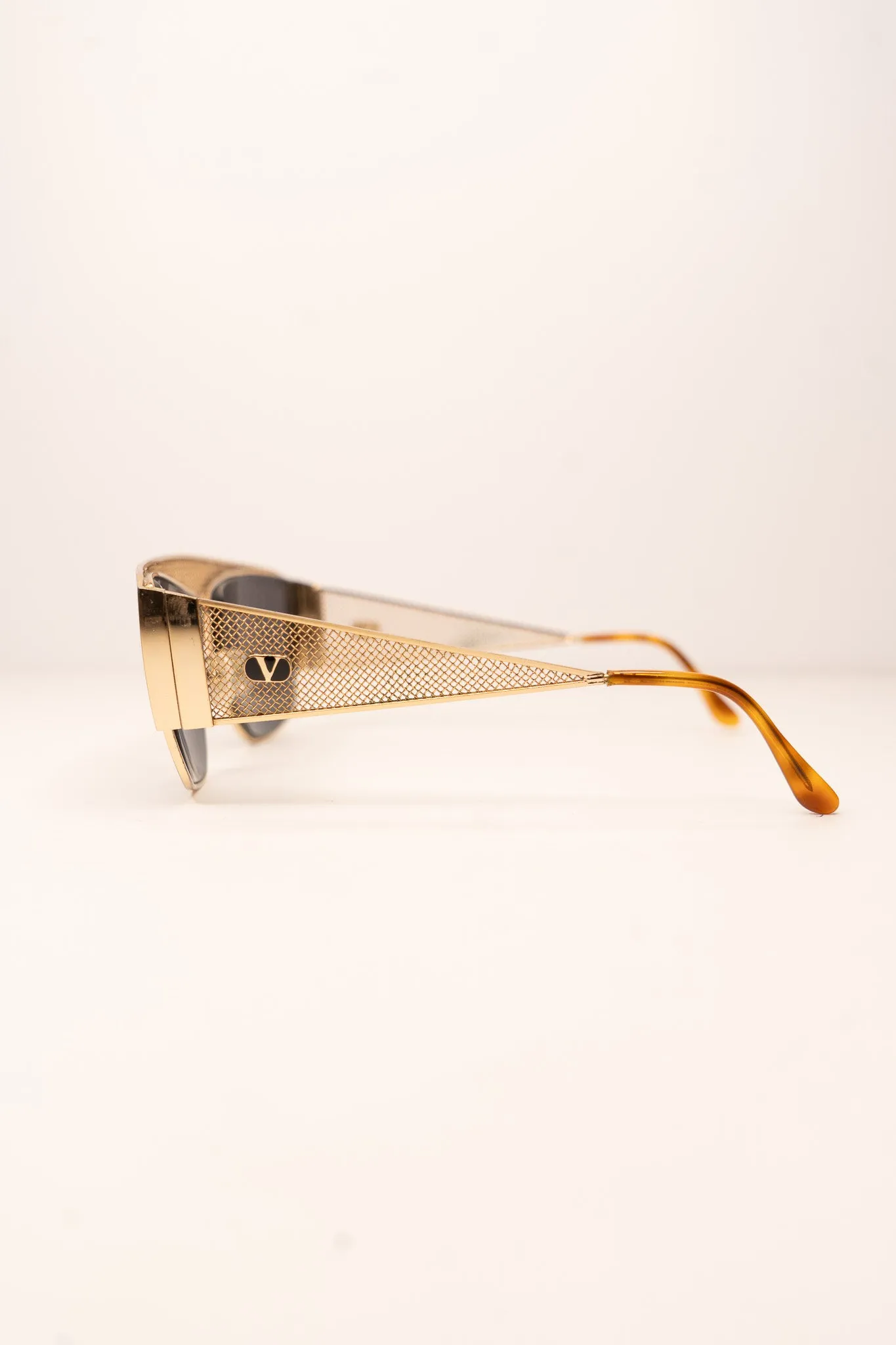 Valentino Gold Sunglasses