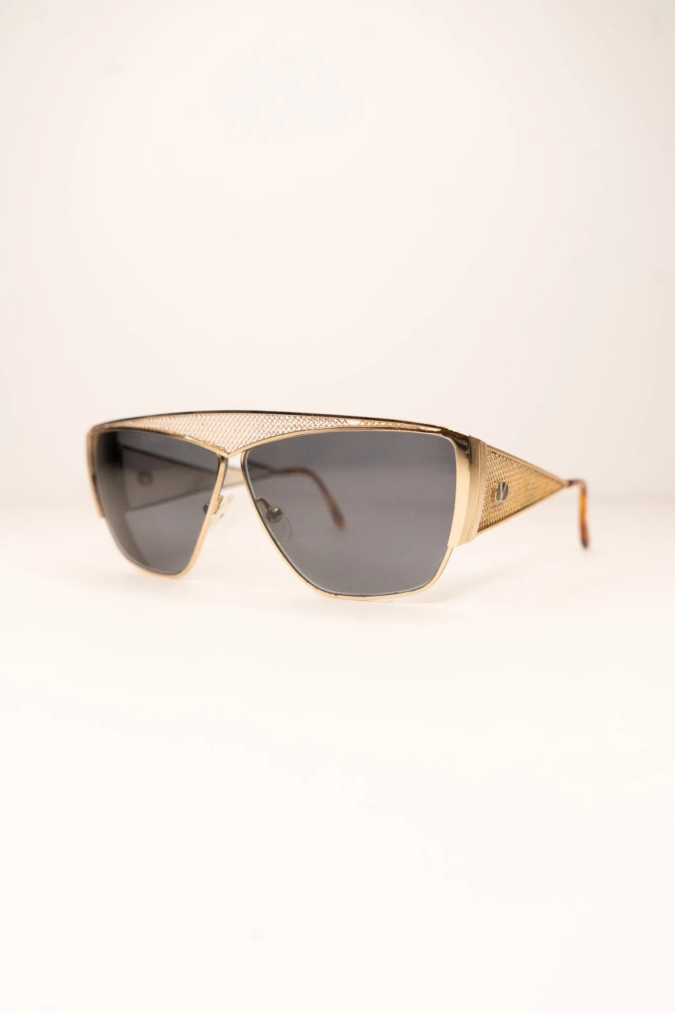 Valentino Gold Sunglasses