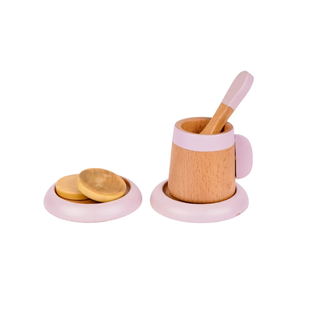 Wooden Tea Set Toys (10 PCS)