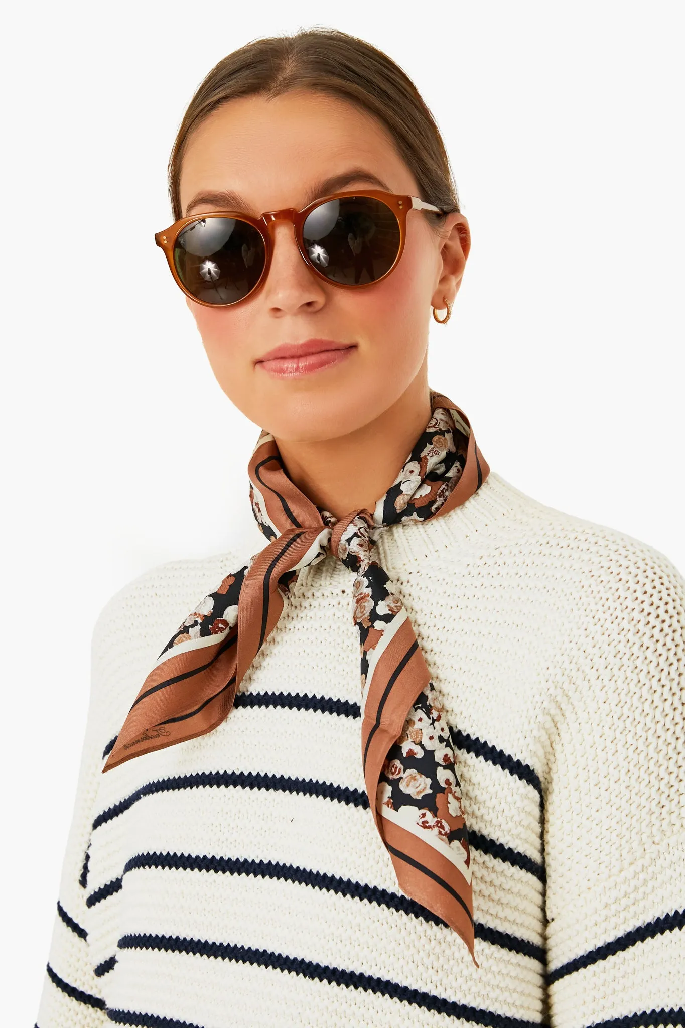 Woodrose Silk Scarf