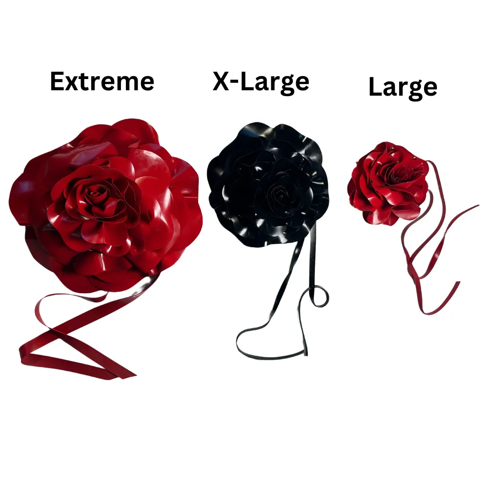 XL Flower Wrap Choker